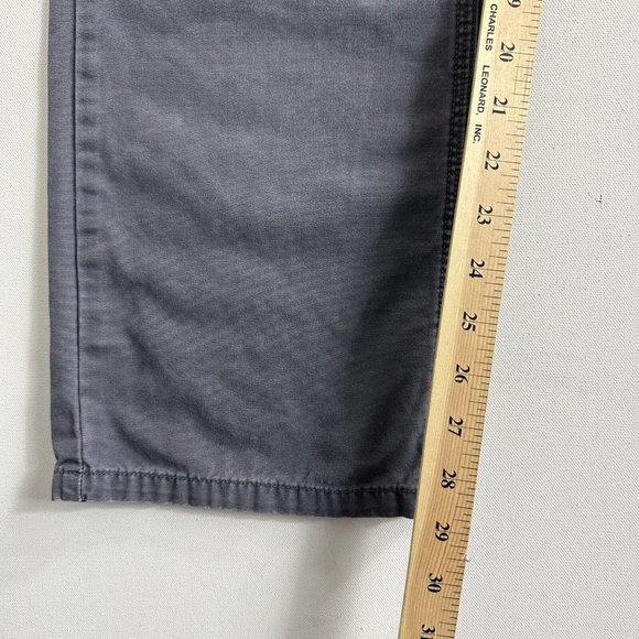 Vintage Y2K The North Face Twill Outdoor Utility Work Pants Men Size 32x29 Gray - Picture 8 of 9